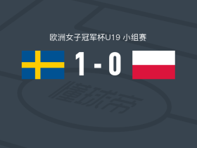 瑞典女足U19 1-0波兰女足U19