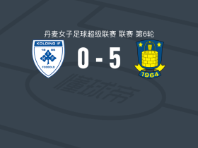 布隆德比女足5-0横扫科灵IF女足，恩格斯维克、瓦妮莎-卡龙吉破门