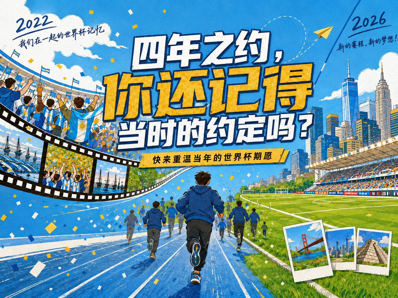 四年之约，你还记得当时的约定吗？快来重温当年的世界杯祈愿