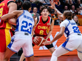 半场战报：中国女篮41-40领先波多黎各，杨舒予12分6助，韩旭7分7板