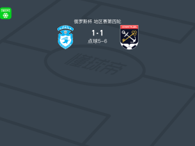 点球大战列宁格勒达7-6萨拉托夫猎鹰，阿帕丁失点