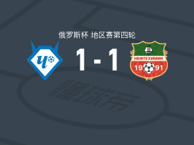 莫斯科切尔塔诺沃1-1下卡姆斯克，ramil gainullin破门，马什科夫扳平比分
