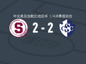 萨普里萨2-2卡塔基内斯，奥兰多-辛克莱首开记录，戴维-古斯曼扳平比分
