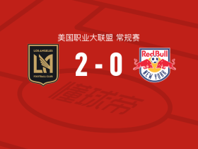 洛杉矶2-0纽约红牛，祖德-特里、席布建功