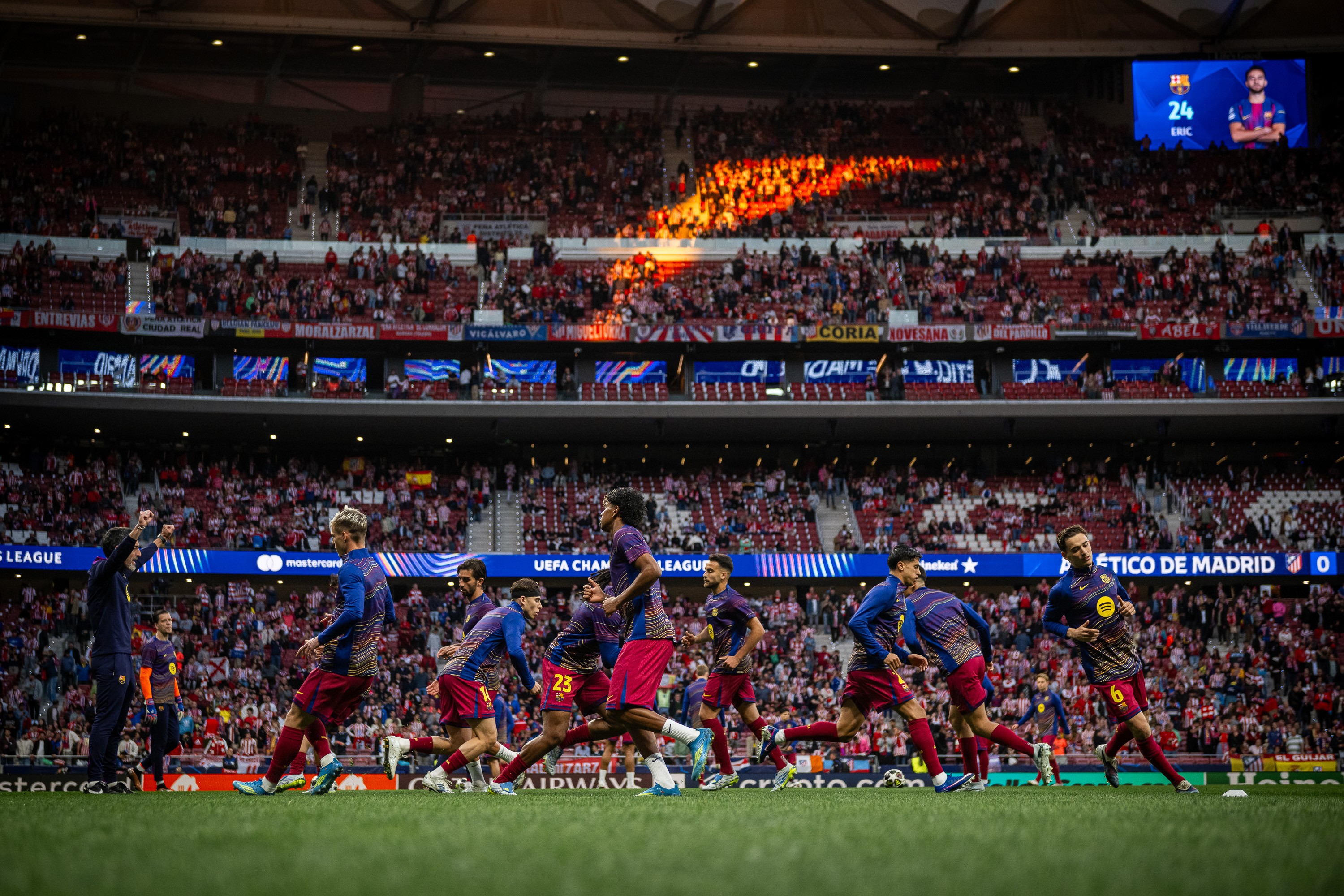 平均年龄24岁347天，巴萨排出队史欧冠淘汰赛最年轻首发阵容