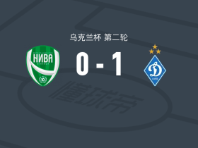 基辅迪纳摩1-0尼瓦，蒂亚雷一击制胜