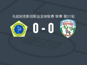 花剌子模乌尔根奇0-0吉扎克粟特，平分秋色