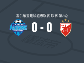 苏杜利察0-0贝尔格莱德红星，双方互交白卷