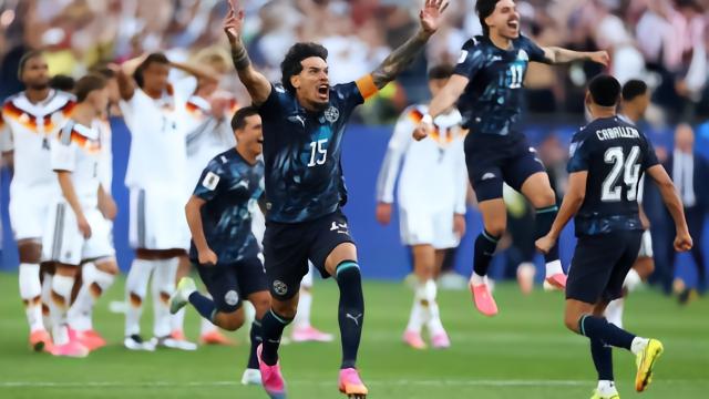 德国点球大战4-5被巴拉圭淘汰，哈弗茨、沃尔特马德失点