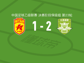 长春喜都2-1湖北青年星，努尔亚森-买买提独中两元