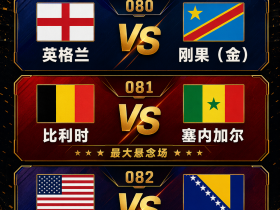 世界杯三十二强赛三场前瞻：东道主出击；比利时后防吃紧