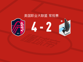 圣路易斯城4-2逆转明尼苏达联，拉斐尔-纳瓦罗双响，霍尔斯1射1传