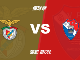 葡超角球统计：本菲卡场均7.2个，吉尔维森特场均4.5个