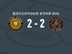 瓜达拉哈拉大学2-2拉巴斯竞技，布里希多，奥拉西奥-托雷斯破门