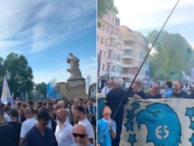 罗体：拉齐奥1万名球迷参加反洛蒂托游行