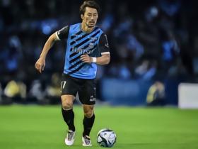 日媒：40岁家长昭博U21送助攻，川崎5-1清水
