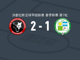 独立竞技2-1逆转胡蒂卡尔帕，森德尔-克鲁斯建功，Ariel Cabrera破门