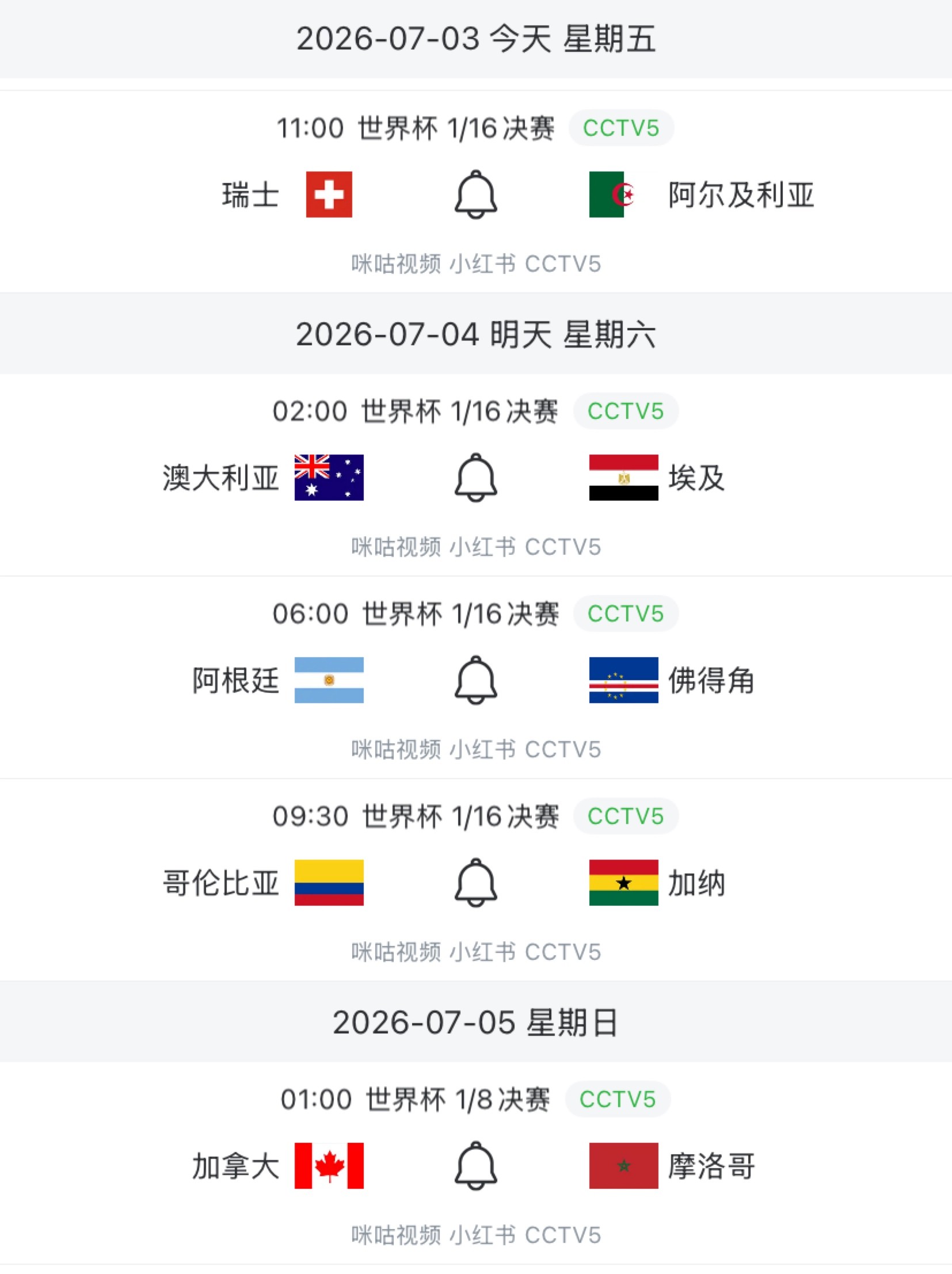 能有几支过关？接下来的5场世界杯淘汰赛都有非洲球队参与