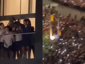 外媒：C罗在赛后带领数千名球迷高喊“加油，葡萄牙！”