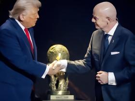 队报：50名欧盟议员促查因凡蒂诺向特朗普办法FIFA和平奖