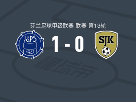 查普斯1-0塞伊奈约基学院，Oscar Dahlfors一剑封喉