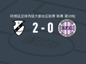 克莱普尔2-0萨卡兹斯帕斯，Leonel Llodrá建功，A. Paiva锁定胜局
