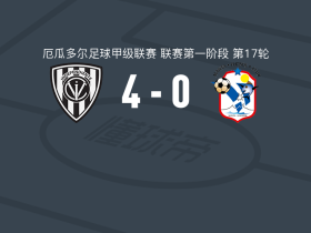 山谷独立4-0大胜曼塔，埃德温​-金特罗破门，乌戈-金塔纳建功