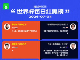 懂球帝美加墨世界杯7月4日红黑榜
