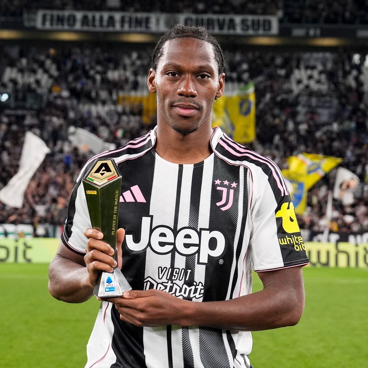 打进赛季意甲第6球，乔纳森-戴维当选尤文2-0博洛尼亚全场最佳