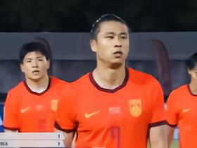 张玉宁亚运会战朝鲜数据：1射1传，4次攻门都命中门框范围内