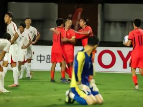 2-1逆转击败朝鲜U23，国足亚运队连续三届亚运会取得开门红