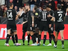 半场：勒沃库森1-0采列，塞什拉尔自摆乌龙