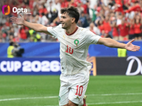 关键，卜拉欣-迪亚斯在12场世界杯和非洲杯比赛贡献5球4助攻