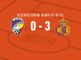 圣吉罗斯联合3-0大胜比尔森胜利，克里茨法卢希、比翁迪奇破门