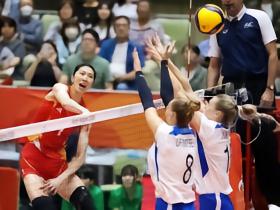 亚运会小组赛：中国女排3-0哈萨克斯坦女排，两连胜晋级八强