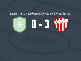 塔列雷斯RE3-0大胜基尔梅斯阿根廷