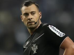 裁判席尔瓦过往主哨葡体5场全胜，近20场执法107黄3红3点球