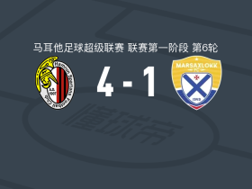 哈姆伦斯巴达4-1大胜马尔萨什洛克取马耳甲3连胜，维莱拉点射，马塞洛-特罗塔建功