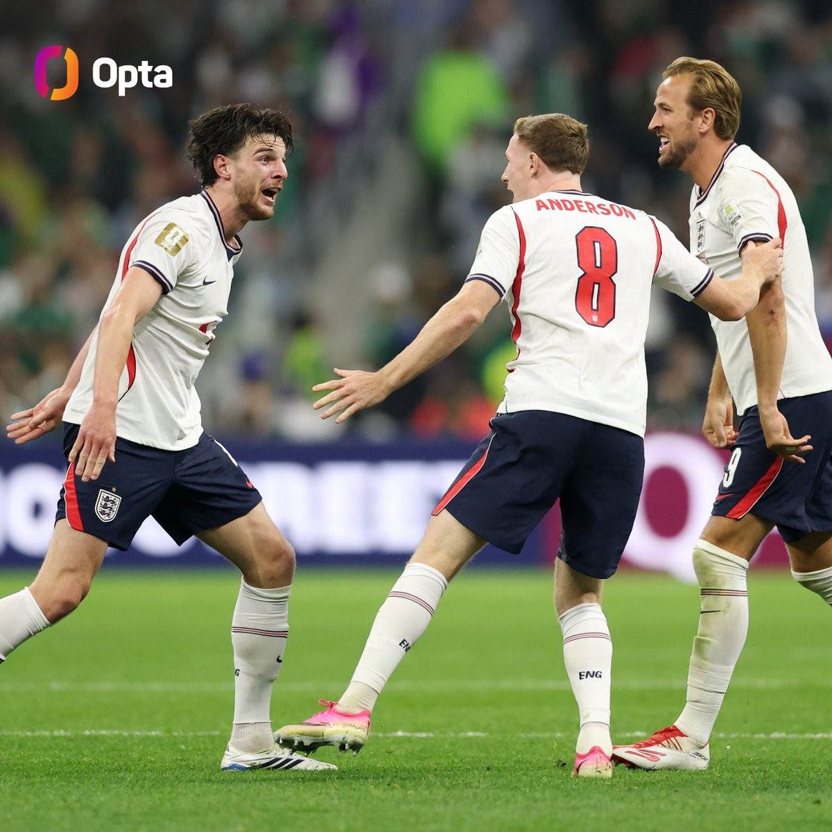 英格兰11次晋级世界杯1/4决赛，仅次于巴西和德国
