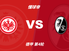 彩民支持率：法兰克福vs弗赖堡，客胜52%，误差值+16%