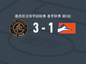 拉巴斯竞技3-1逆转克雷卡米诺斯，安赫尔-罗夫莱斯双响，罗夫莱斯建功