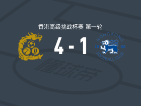 九龙城4-1大胜港会，Rikelmi双响，米基尔梅开二度