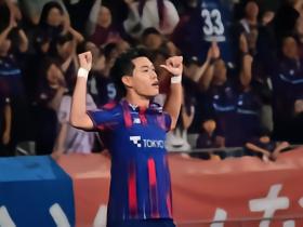 FC东京1-0名古屋鲸鱼，俵积田晃太制胜