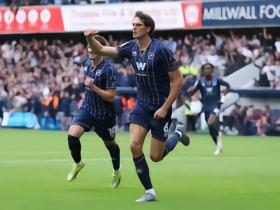 半场战报：米尔沃尔2-0西汉姆联，泰勒破门，内格里建功