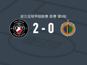 华沙普罗尼亚2-0查洛里，格纳斯建功