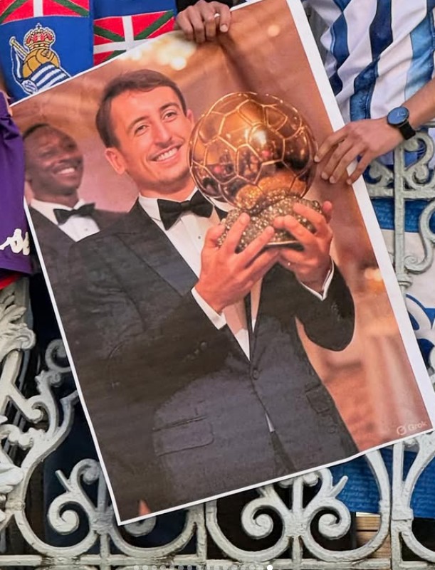 皇社夺冠庆典：马塔拉佐用巴斯克语致辞；球迷高呼奥亚拿金球