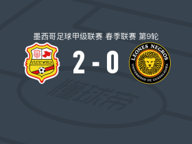 莫雷利亚2-0瓜达拉哈拉大学取墨甲4连胜，德尔坎波破门，丹尼尔-萨莫拉锁定胜局