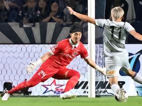 日媒：福冈0-1广岛，门将小畑神扑难救主