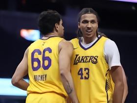 湖人88-84逆转马刺，克里斯-曼农24+8，李贤重8中1得7+7+4