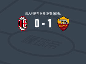 罗马U19 1-0AC米兰U19，Mattia Guaglianone制胜球